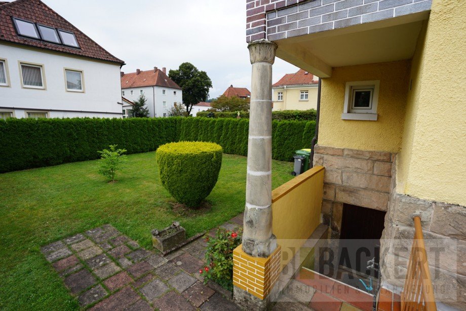 Kellerabgang Zweifamilienhaus Kronach