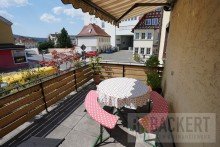 Balkon Wohn- und Gesch�ftshaus in absolut zentraler Lage von Burgkunstadt!