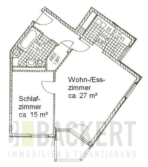 Grundriss Etagenwohnung M�nchen