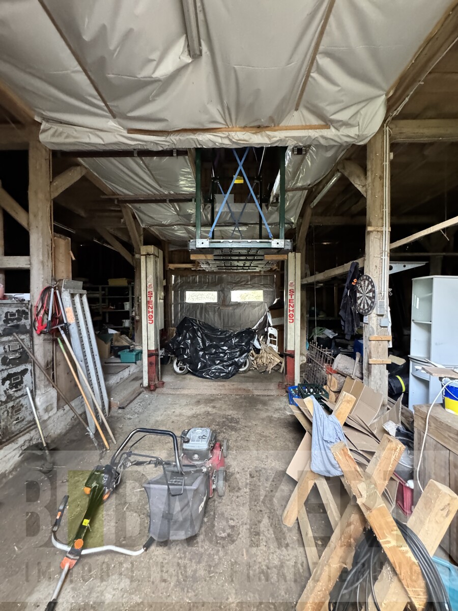Scheune mit Aufzug Landhaus Wonsees / Schirradorf