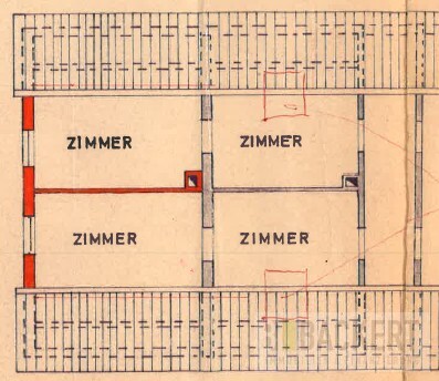 Grundriss Dachgeschoss Doppelhaush�lfte Aufse�