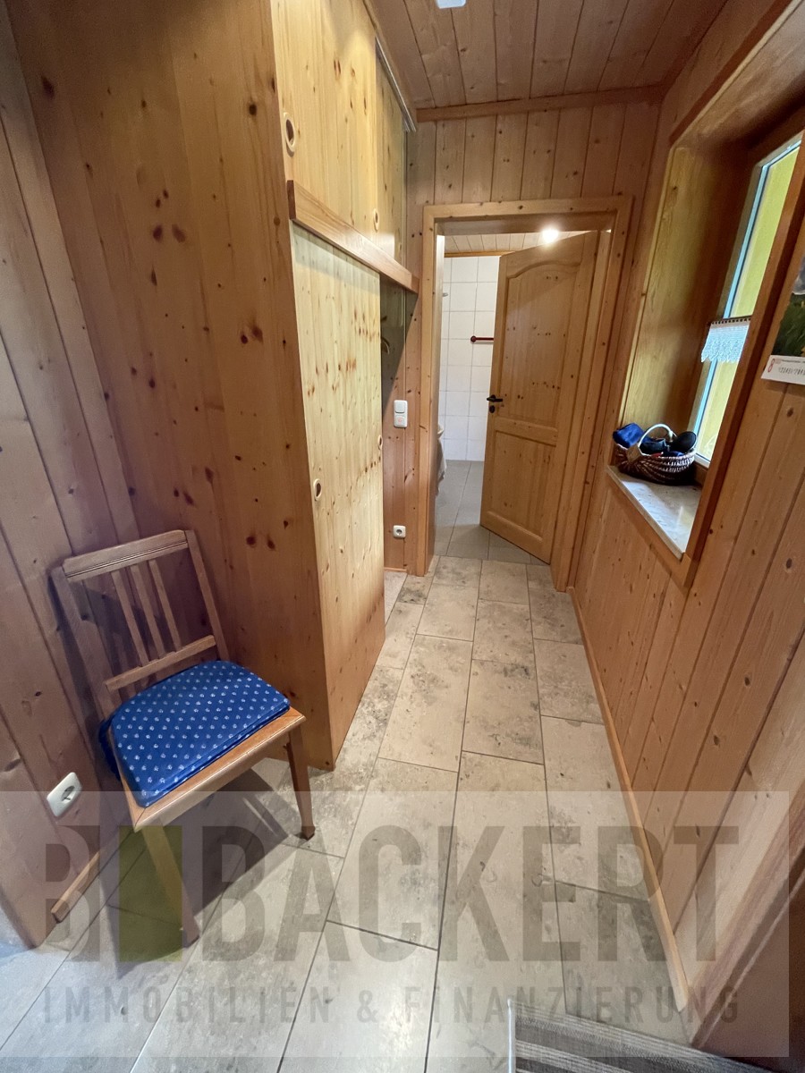 Flurbereich mit Garderobe Einfamilienhaus Weismain