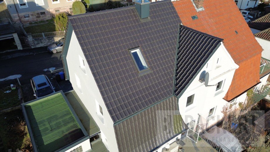 Luftaufnahme Doppelhaush�lfte Kulmbach