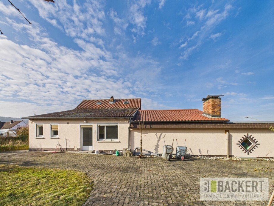 R�ckansicht Einfamilienhaus Altenkunstadt / Woffendorf