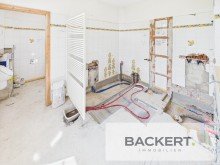 Badezimmer Architektenbungalow im Landhausstil mit Liebe zum Detail!