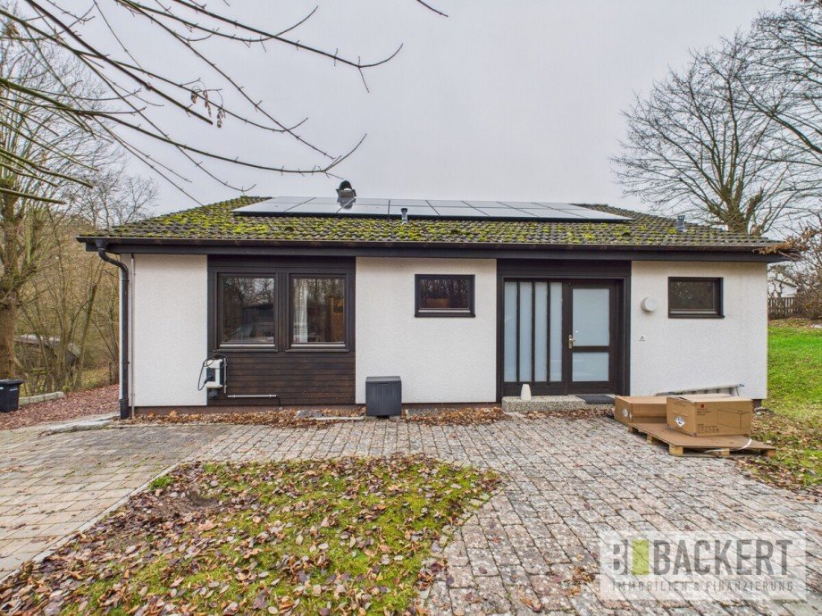 Ansicht Hauseingang Einfamilienhaus Bayreuth