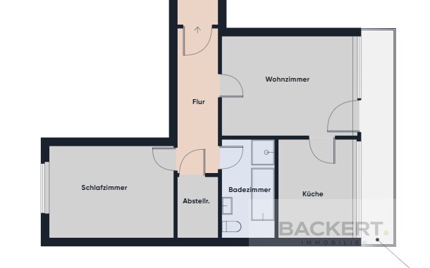 Grundriss Etagenwohnung Kulmbach