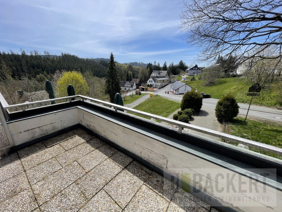 Balkon G�stezimmer Gastronomie und Wohnung Schwarzenbach am Wald / Gottsmannsgr�n