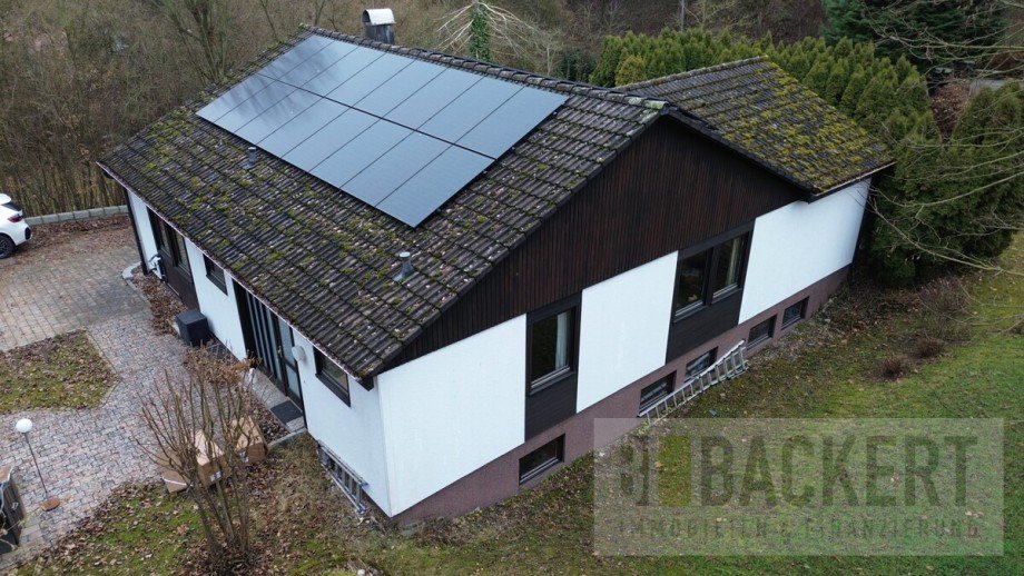 Seitenansicht Einfamilienhaus Bayreuth