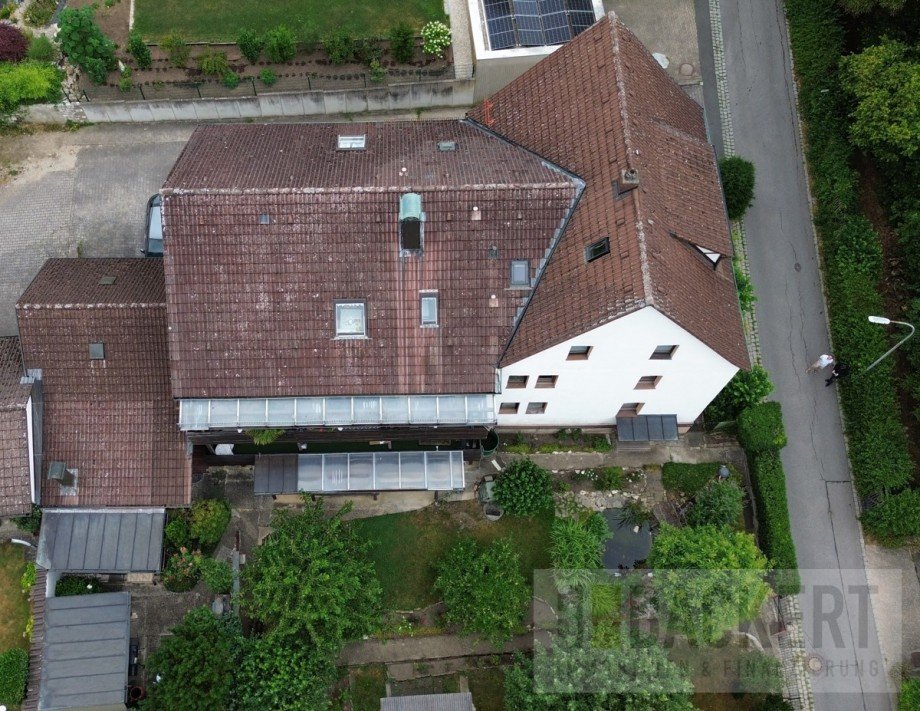 Vogelperspektive Mehrfamilienhaus Hersbruck