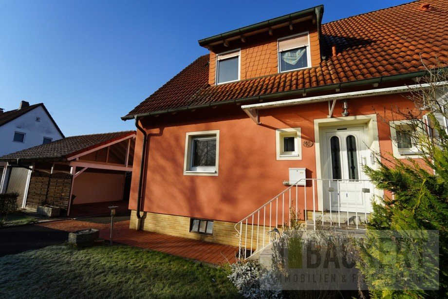 Ansicht Stra�enseite Doppelhaush�lfte Redwitz a.d. Rodach