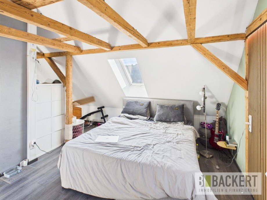Schlafzimmer DG Doppelhaush�lfte Kulmbach