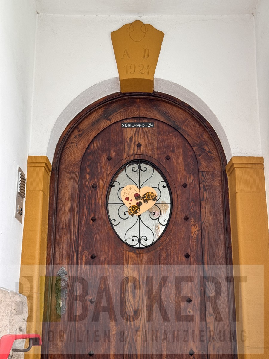 Eingangst�re Zweifamilienhaus Kronach
