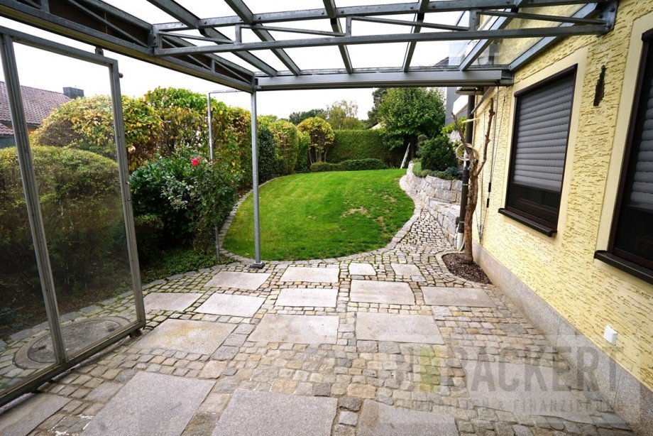 Terrasse Erddgeschoss Einfamilienhaus Waldsassen