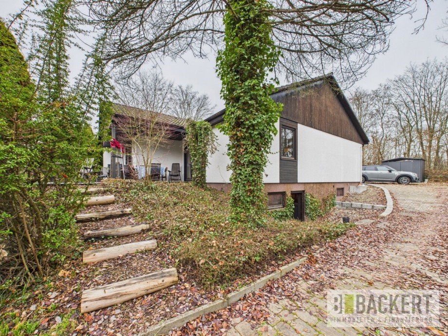 Seitenansicht Einfamilienhaus Bayreuth