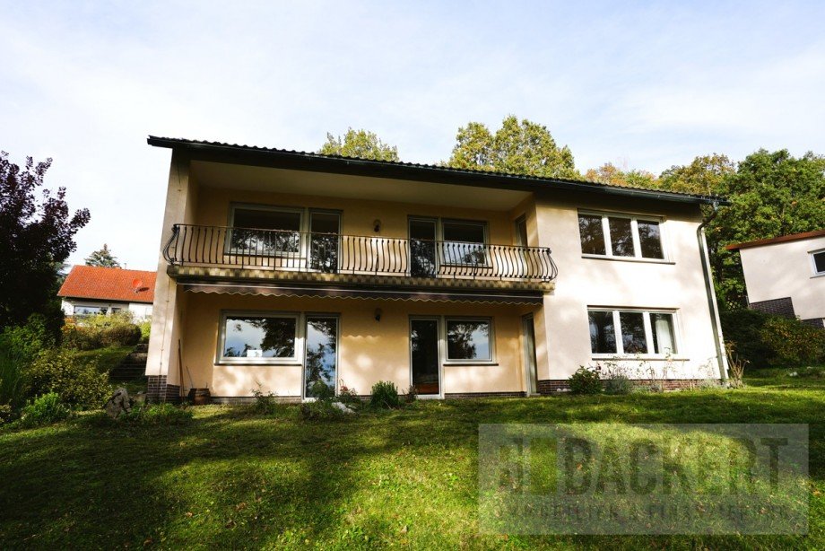 Ansicht Gartenseite Einfamilienhaus Mainleus