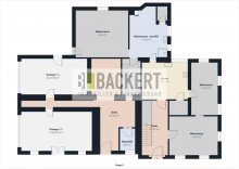 Grundriss Erdgeschoss Einzigartiges landwirtschaftliches Anwesen 
- Wohnhaus, Scheunen und noch viel mehr!
