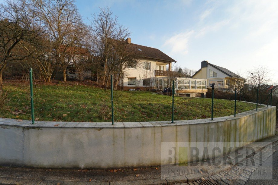 Ansicht Stra�enseite Einfamilienhaus Kulmbach