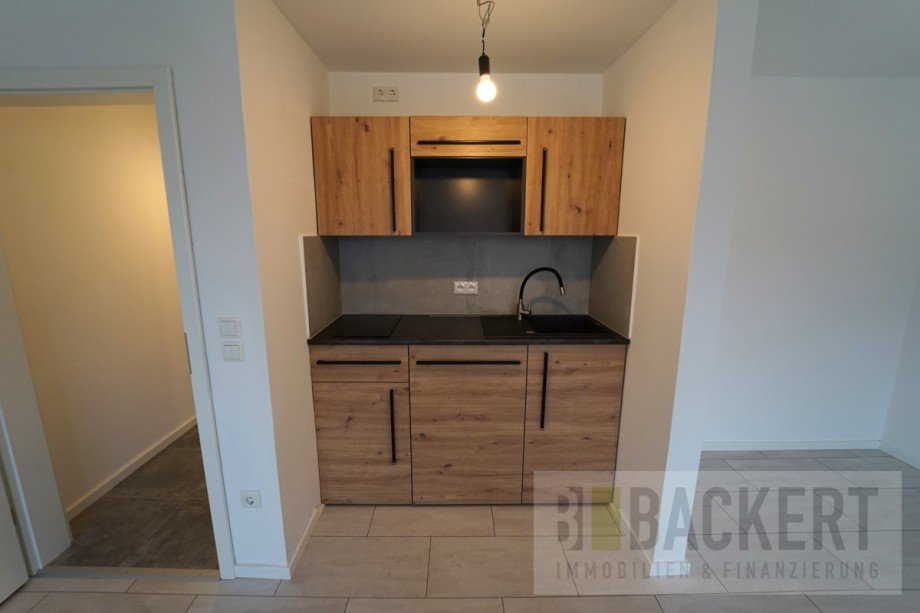 Einbauk�che Dachgeschosswohnung M�nchen