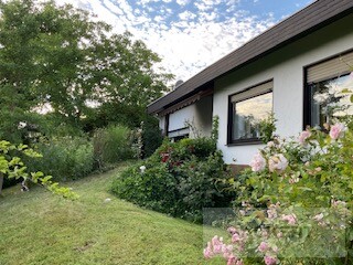 Ansicht Gartenbereich Bungalow Mainleus / Schmeilsdorf