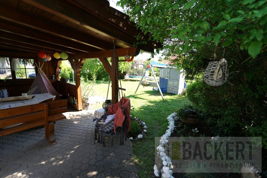 Terrassenbereich Bauland Zweifamilienhaus Burgkunstadt