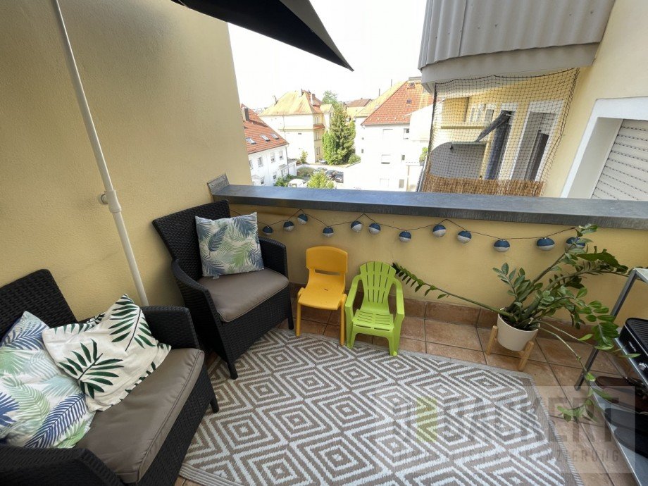 Balkon Etagenwohnung Bayreuth