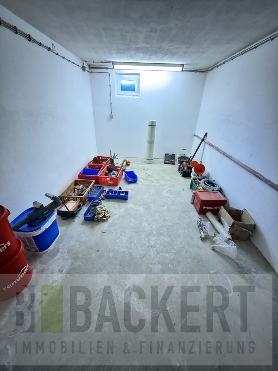Kellerraum Zweifamilienhaus Untersteinach