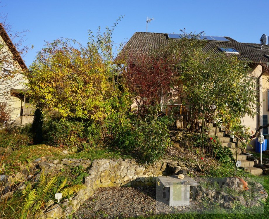 Gartenbereich Doppelhaush�lfte Weismain