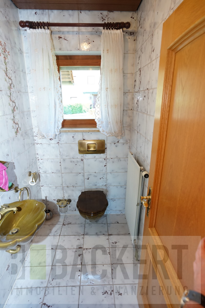 G�stetoilette EG Einfamilienhaus Bayreuth