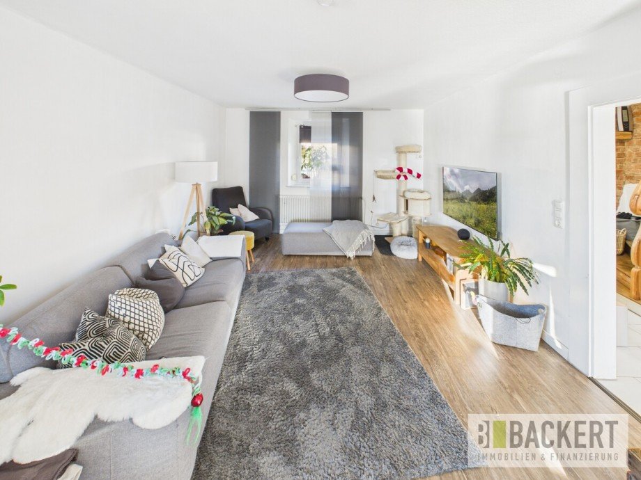 Wohnzimmer Doppelhaush�lfte Kulmbach