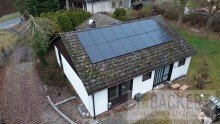 Luftaufnahme Ger�umiger Bungalow unweit der Wilhelminenaue!
