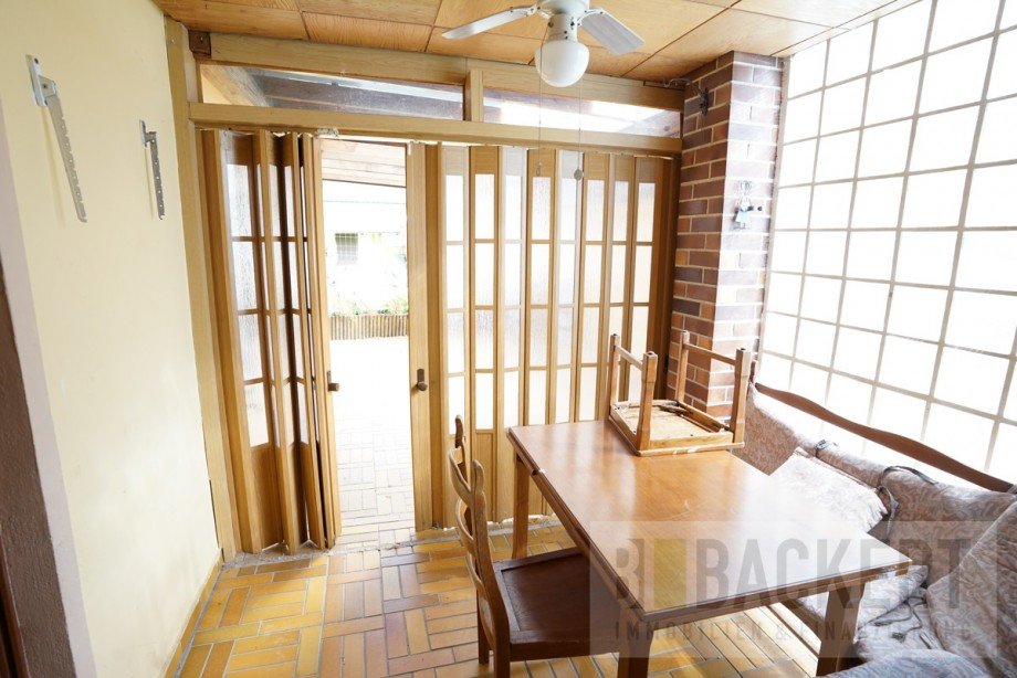 �berdachte Loggia im EG Haus Altenkunstadt