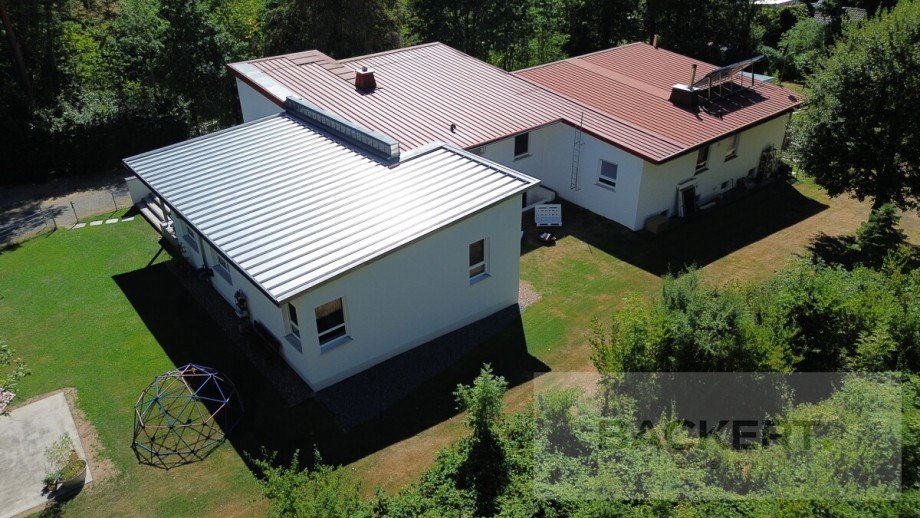Luftaufnahme Zweifamilienhaus Stockheim