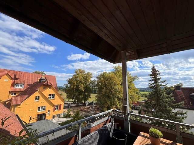 Balkon Dachgeschosswohnung Mainleus / Hornschuchshausen