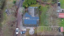 Luftaufnahme Ger�umiger Bungalow unweit der Wilhelminenaue!
