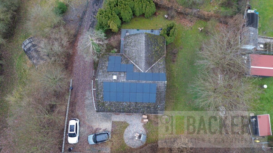 Luftaufnahme Einfamilienhaus Bayreuth