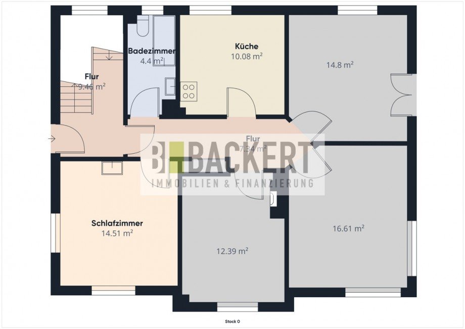 Grundriss EG Zweifamilienhaus Bad Berneck