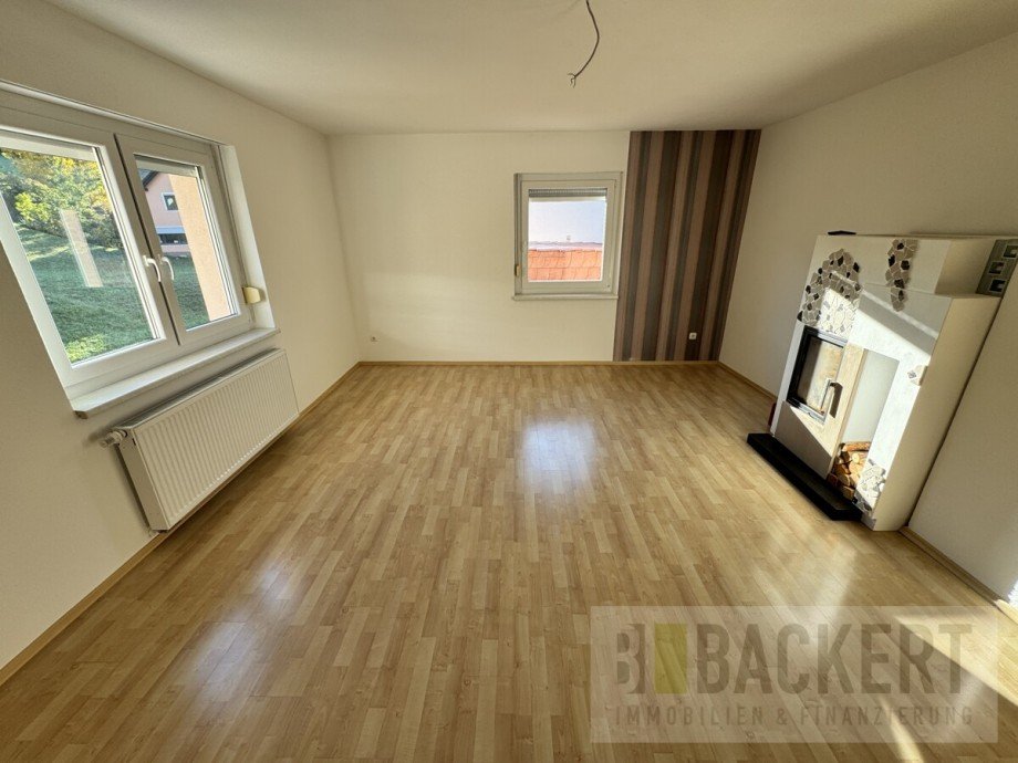 Wohnzimmer EG Zweifamilienhaus Weismain