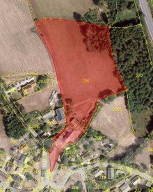 Luftbild - Lageplan Etabliertes Gasthaus mit Fremdenzimmern, Nebengeb�ude und viel Grund sucht Wirtsleute!