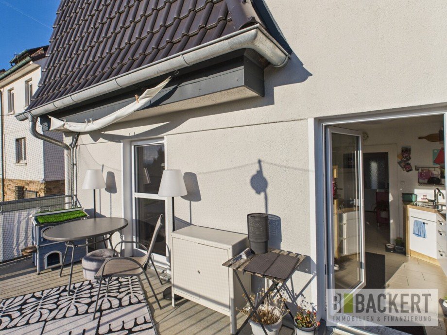 Balkon Doppelhaush�lfte Kulmbach