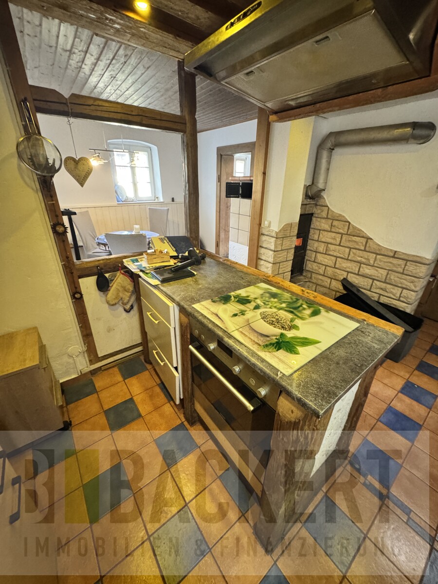 K�chenbereich Landhaus Wonsees / Schirradorf