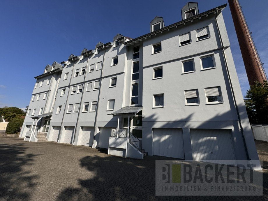 R�ckansicht Etagenwohnung Kulmbach