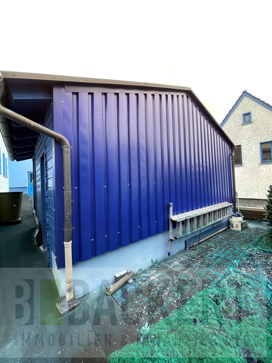 R�ckansicht Gartenhaus Einfamilienhaus Altenkunstadt