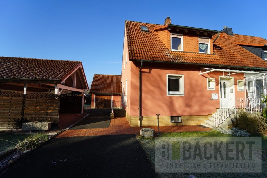 Ansicht Stra�enseite Doppelhaush�lfte Redwitz a.d. Rodach