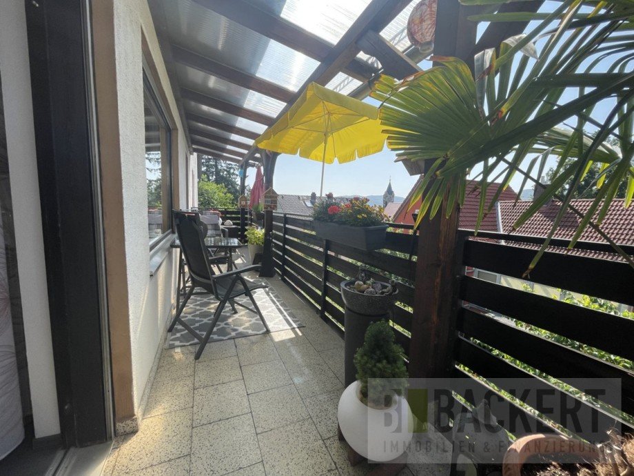 Balkon Wohnung 1. OG rechts Mehrfamilienhaus Hersbruck