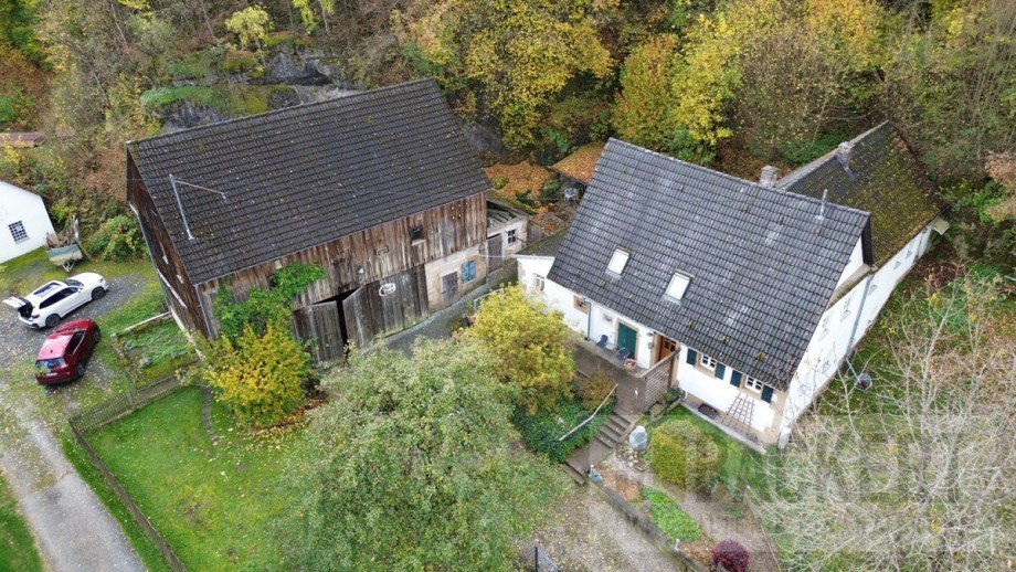 Luftaufnahme Landhaus Wonsees / Schirradorf