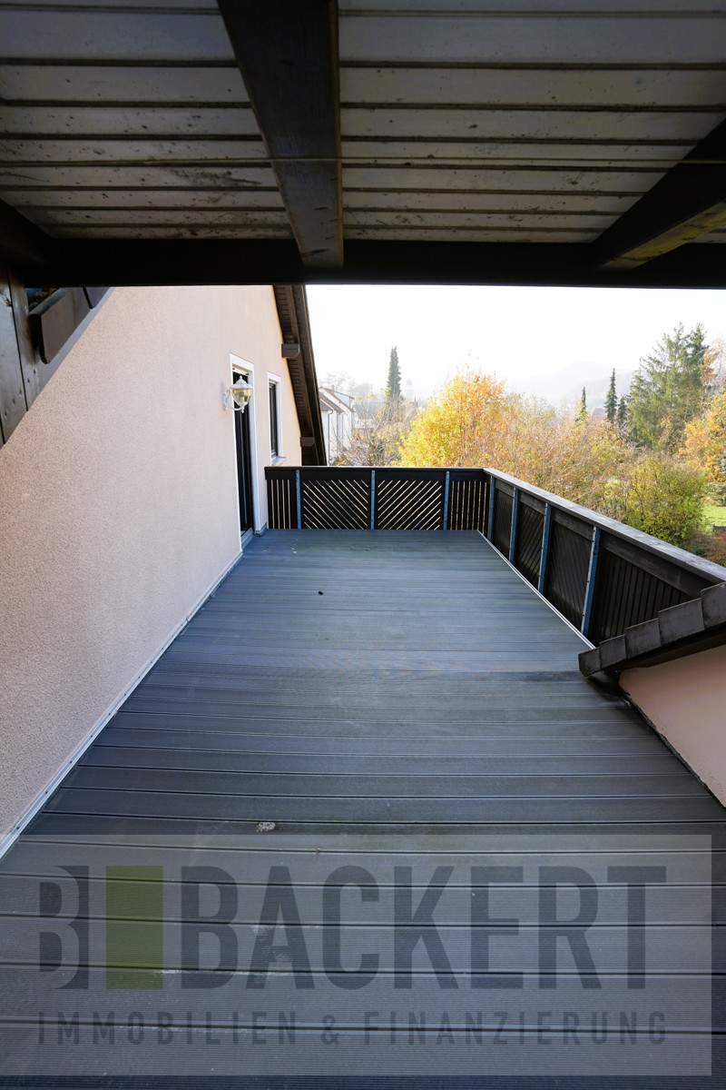 Dachterrasse Doppelhaush�lfte Weismain