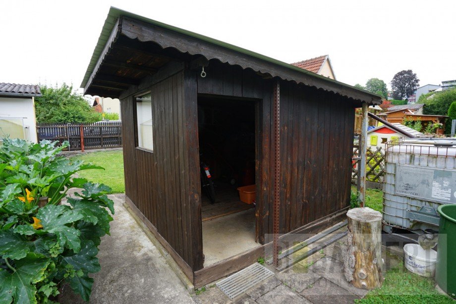 Holzschuppen Zweifamilienhaus Kronach