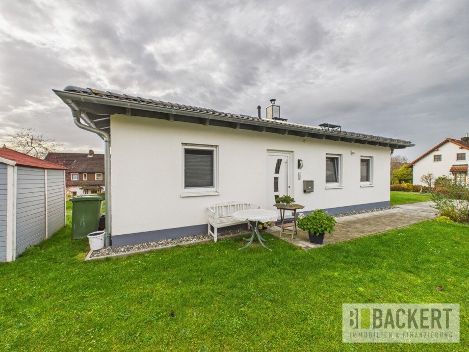 Seitenansicht Bungalow Burgkunstadt