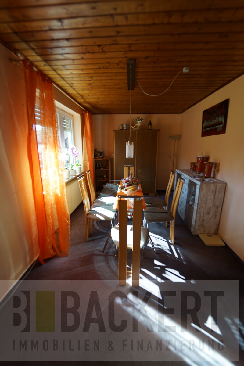Esszimmer Obergeschoss Zweifamilienhaus Mainleus